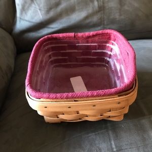 2007 Longaberger small berry basket combo